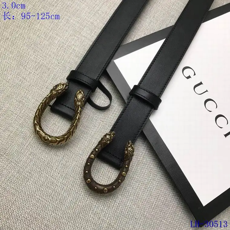 Gucci belt 30mm 95-125cm 8L13